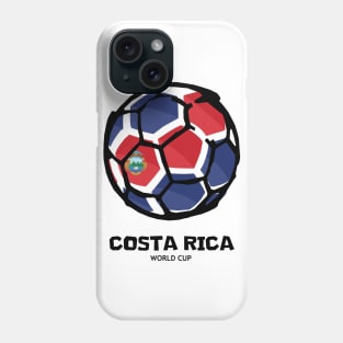 Costa Rica Football Country Flag Phone Case