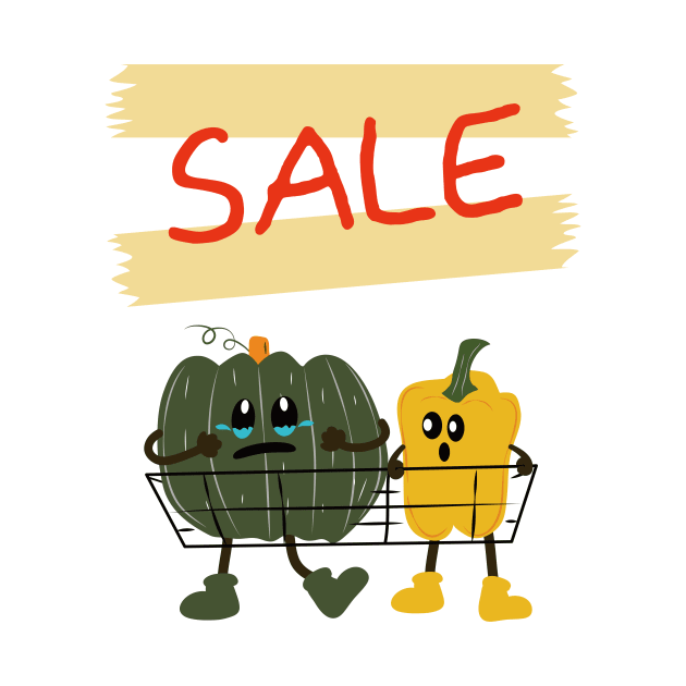 Funny Fun Pun art; For sale, pumpkin and paprika by FunnyFunPun