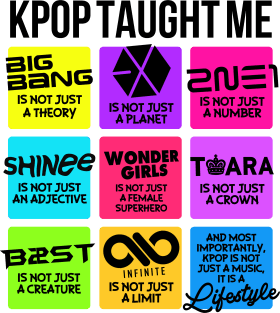 KPOP TAUGHT ME Magnet