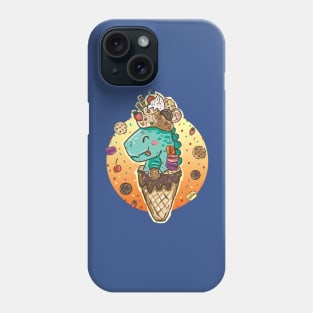 Dino Ice Cream Phone Case