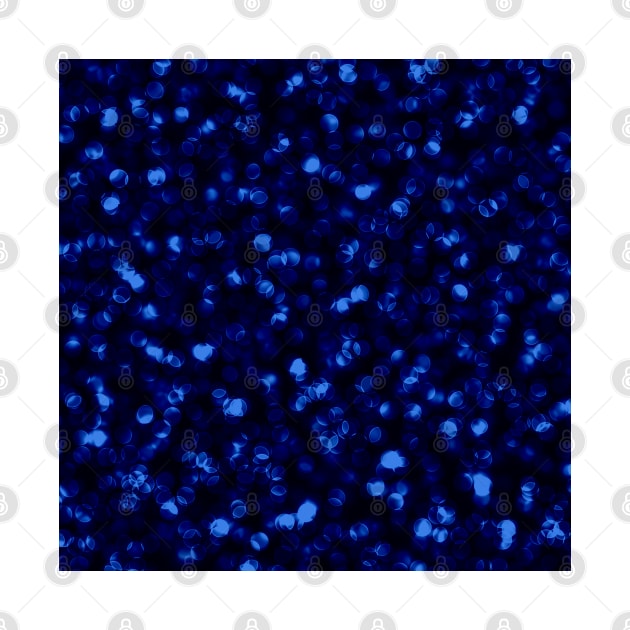 Blue Bokeh Dot Pattern by thesnowwhyte