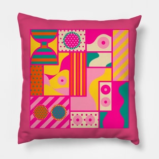 color fulart Happy weekend 🎉 Pillow