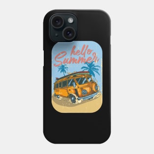 hello summer Phone Case