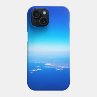 Aerial view of islands Phone Case