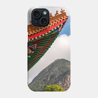 Po Lin Monastery, Lantau Island, Hong Kong Phone Case