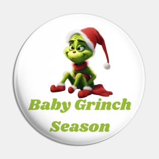 Baby Grinch Pin