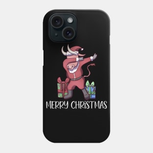 Christmas Dabbing Ox Phone Case
