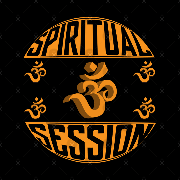 Spiritual Session Dot Om by CTShirts