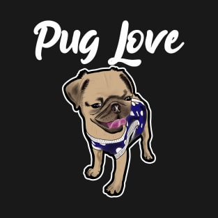 Pug love T-Shirt