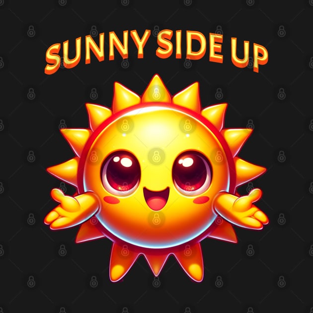 Sunny Side Up Smiling Sun by JoeStylistics