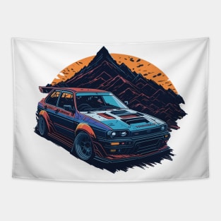 Subaru WRX Classic Car Tapestry