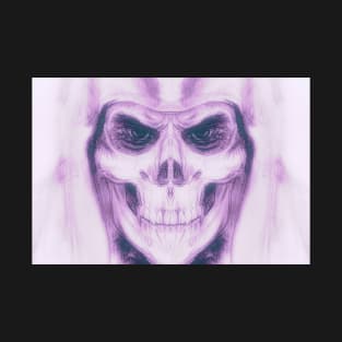 Skull - Grim Reaper - Purple T-Shirt