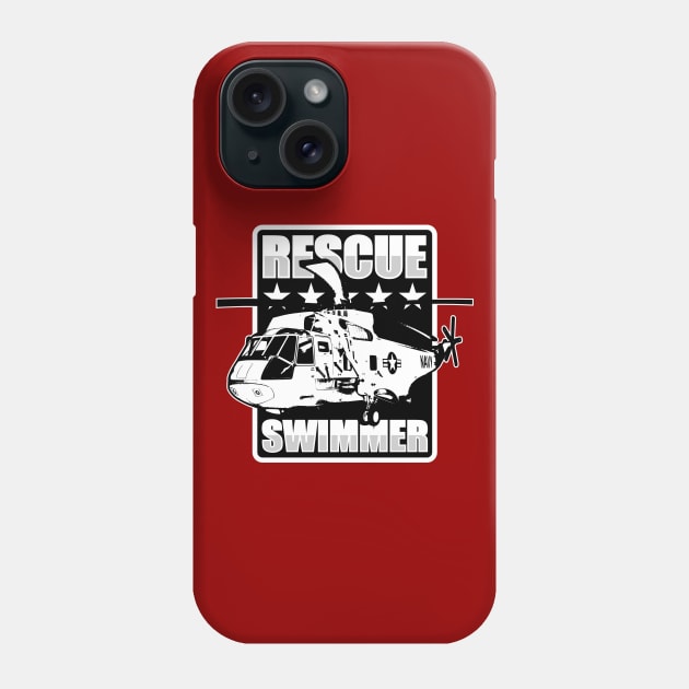 Rescue Swimmer Phone Case by TCP