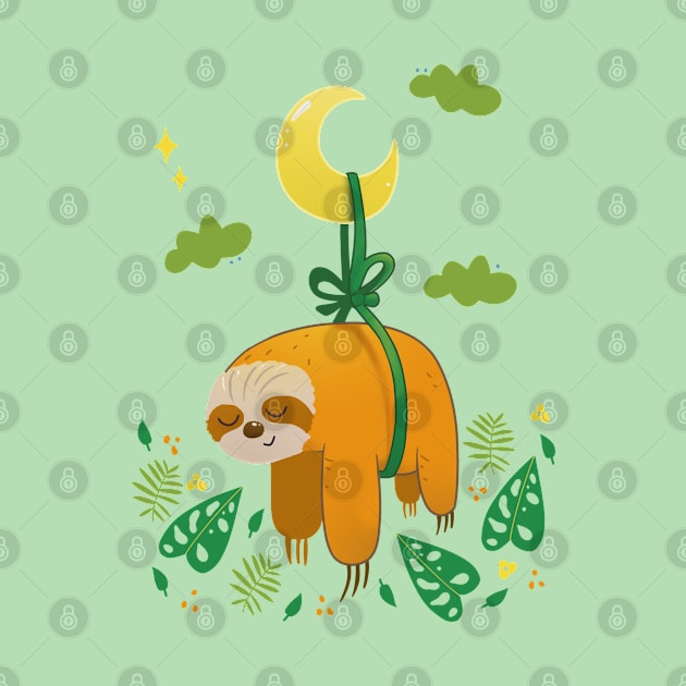 Sleepy Sloth by Susi V