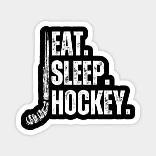 Eat Sleep Hockey Magnet