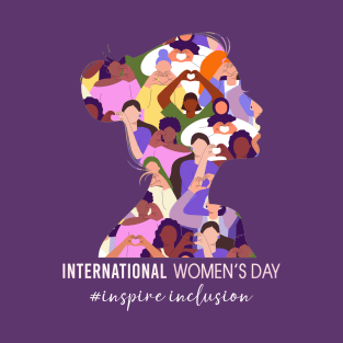 International Womens Day 2024 Inspire Inclusion 8 March T-Shirt