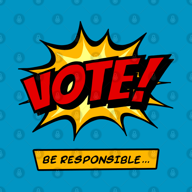 Vote - Comic style by valentinahramov