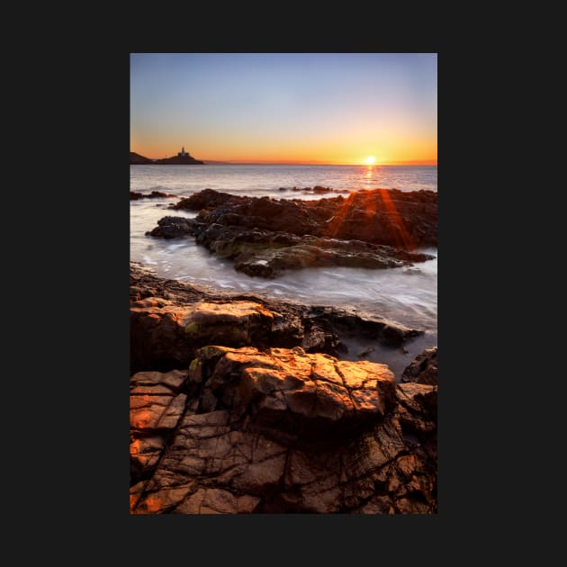 Mumbles Lighthouse, Bracelet Bay, Gower by dasantillo