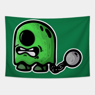 green ghost prisoner Tapestry