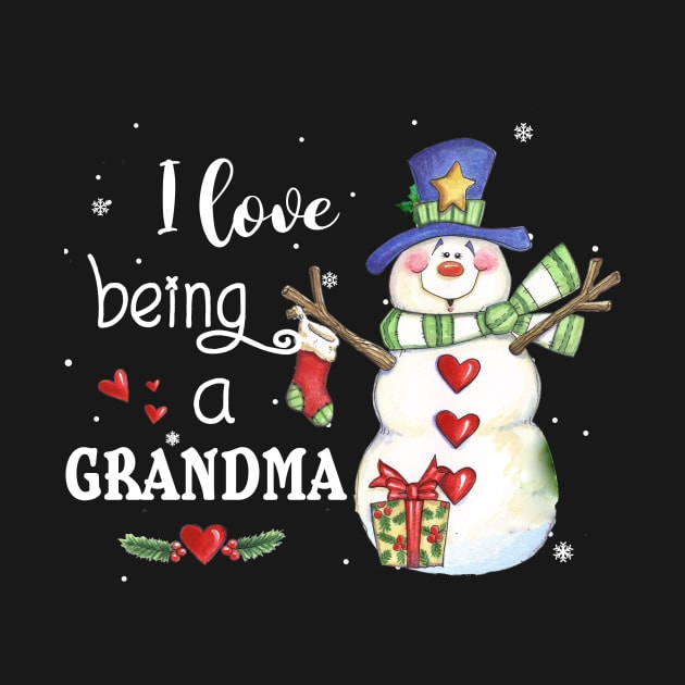 I Love Being A Grandma Christmas by Simpsonfft