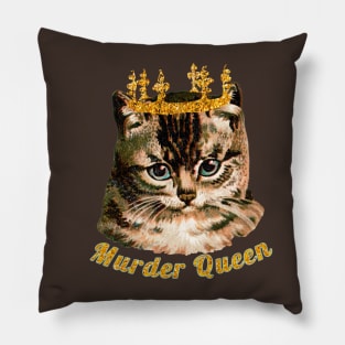 Murder Queen Cat Pillow