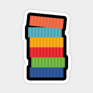 Stacked Containers Magnet