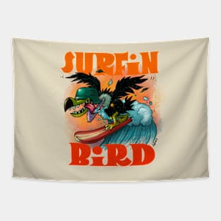 surfin bird Tapestry