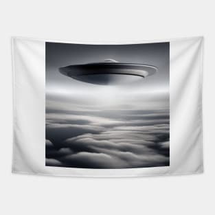 Monochrome Saucer Tapestry