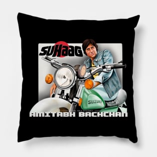 Amitabh Bachchan On bike Pillow