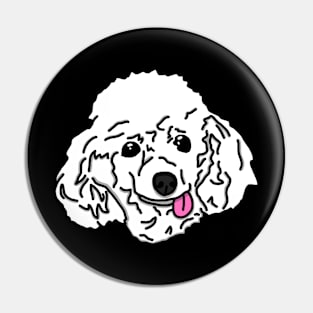 Mandy the Silly Dog Pin