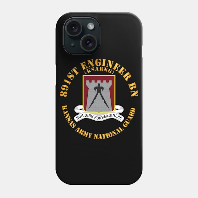 891st Engineer Bn - DUI  - KSARNG  X 300 Phone Case by twix123844