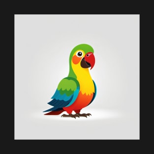 Minimalistic Parrot T-Shirt