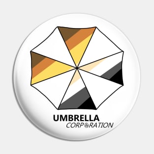 Bear Pride Umbrella Corp Pin