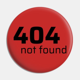 404 NOT FOUND Pin