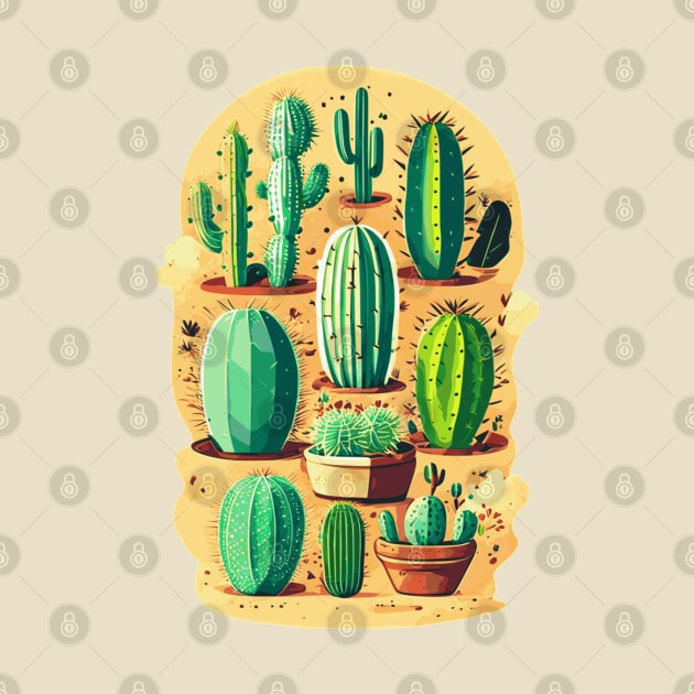 Small Little Cactus by Sixbrotherhood