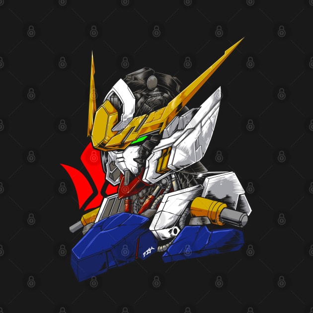 ASW-G-08 Barbatos ガンダム by WahyudiArtwork