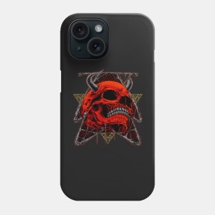 Red Skull 004 Phone Case