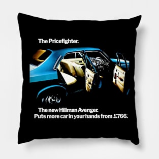 HILLMAN AVENGER - advert Pillow