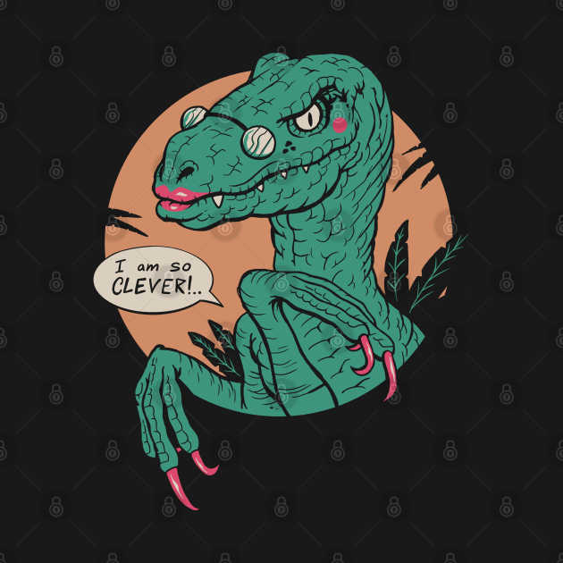 Discover Clever Girl - Dinosaur - T-Shirt