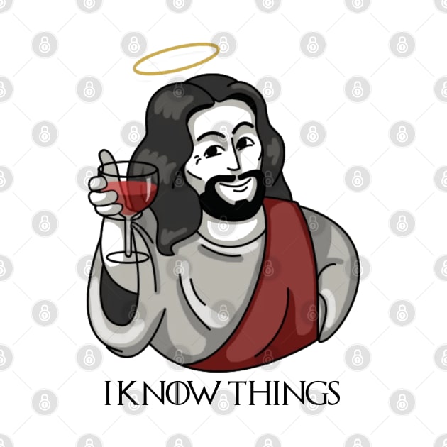 Jesus Knows Everything by MugyBlinders