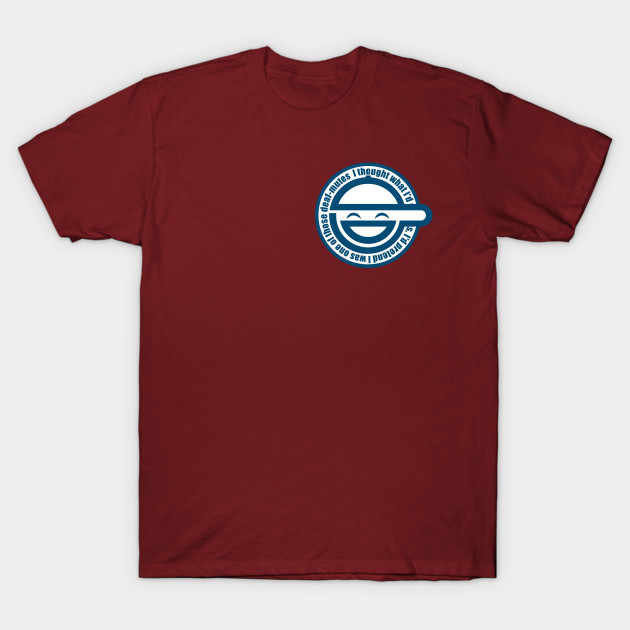 Laughing Man Symbol From Ghost In The Shell Anime Series T Shirt Toz
