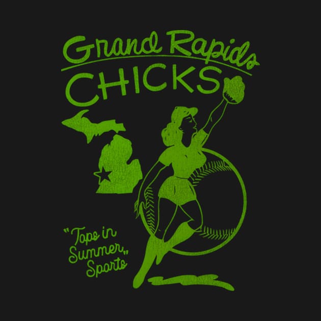 Grand Rapids Chicks 'S Baseball Team by AlfieDreamy 