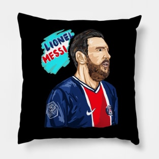 lionel messi Pillow