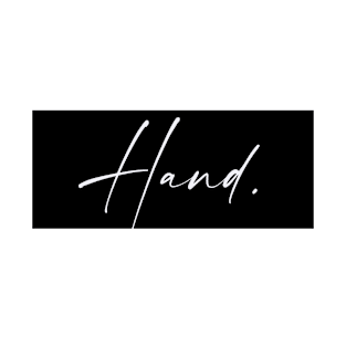 Hand Name, Hand Birthday T-Shirt