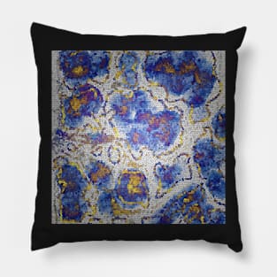 Lead Light Abstract Pillow