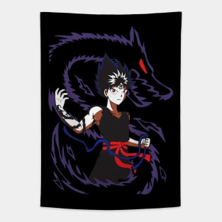 Cursed Child Hiei Fanart Tapestry