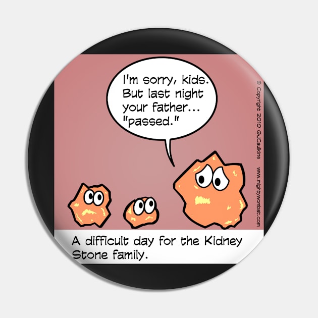 Kidney Stone Family Pin by mightywombat