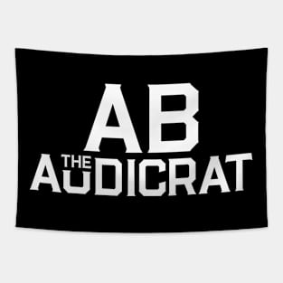 Ab Logo #2 (White) Tapestry