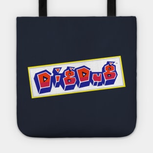 Dig Dug Logo Tote