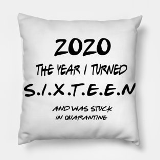 16th Birthday Shirt Pillow